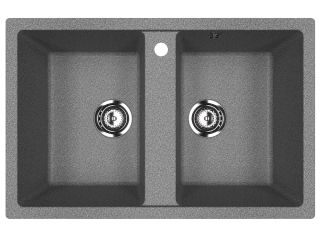 Кухонная мойка Ulgran Classic U-608-309 тёмно-серый